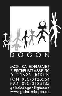Dogon-Figur – Signet der Galerie Dogon